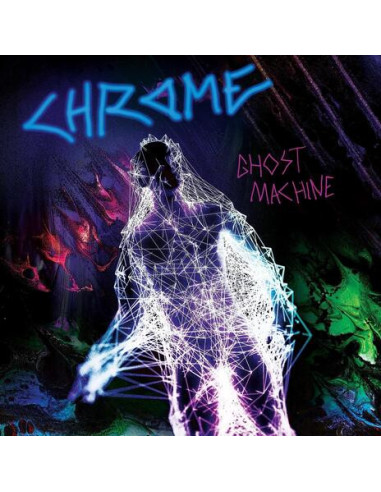 Chrome - Ghost Machine - Blue/Purple Splatter