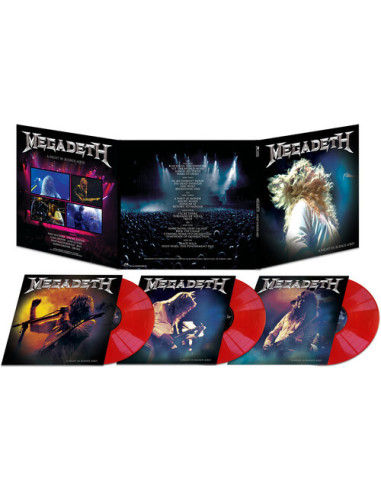 Megadeth - Night In Buenos Aires ( Red Vinyl)