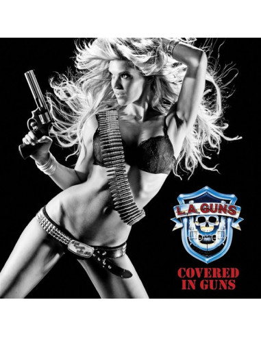 L.A. Guns - Covered In Guns (Red and Blue)