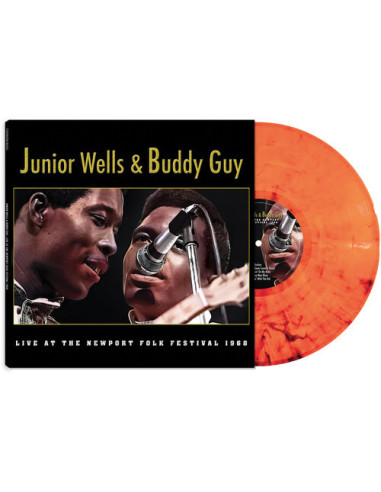 Wells Junior / Guy Buddy - Live At The Newport Folk Festival - Orange