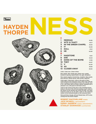 Hayden Thorpe - Ness - (CD)