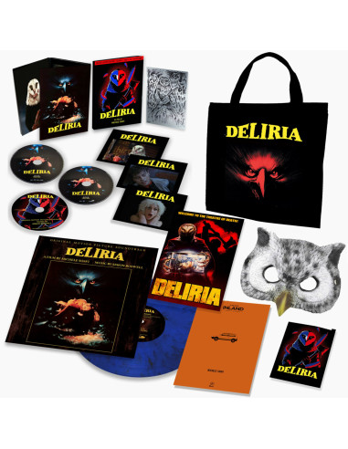 Deliria (Ultra Limited Bag Edition 100 Copie) (Blu-Ray-Dvd-Cd-Lp-Book)