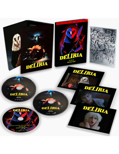 Deliria (Deluxe Box Edition) (Blu-Ray - Dvd - Cd - 3 Postcard - Silver Postcard)