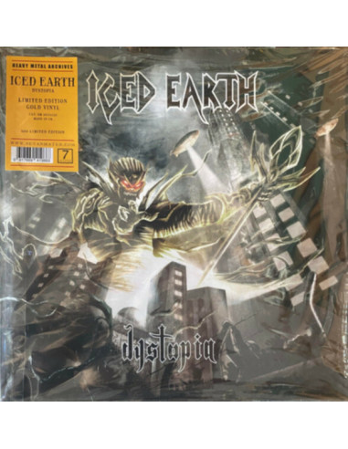 Iced Earth - Dystopia (Vinyl Gold In Luxurious Triple Gatefold Limited Edt.)