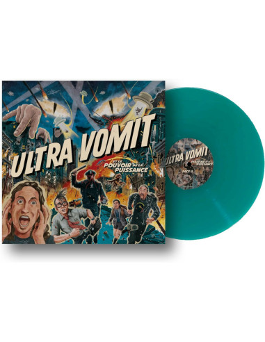 Ultra Vomit - Ultra Vomit Et Le Pouvoir De La Puissanc (Petrol Transparent Vinyl)