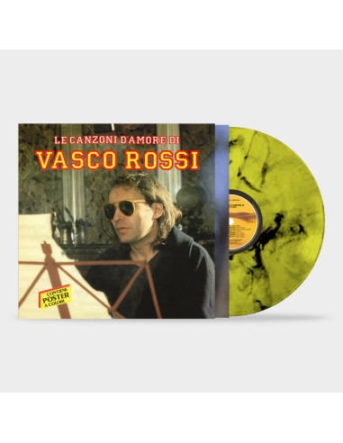 Rossi Vasco - Le Canzoni D'Amore Di Vasco Rossi (180 Gr. Vinyl Marble Yellow, Black Numerato)