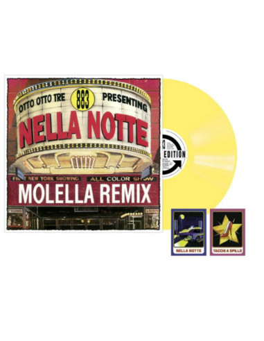 883 - Nella Notte (Original Version 1997 Vinile 180Gr. Blu - 2 Figurine)