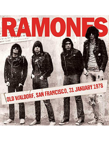 Ramones - Old Waldorf, San Francisco, 31 January 1 - (CD)