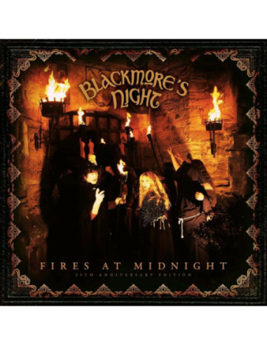 Blackmore'S Night - Fires At Midnight (25th Anniversary New Mix - Red and Black Marbled Vinyl)