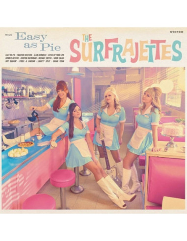 Surfrajettes, The - Easy As Pie - Key Lime Colored Vinyl