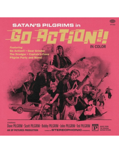 Satan'S Pilgrims - Go Action!! - Metallic Gold Vinyl