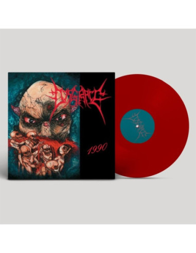 Disgrace - 1990 - Transparent Red Vinyl