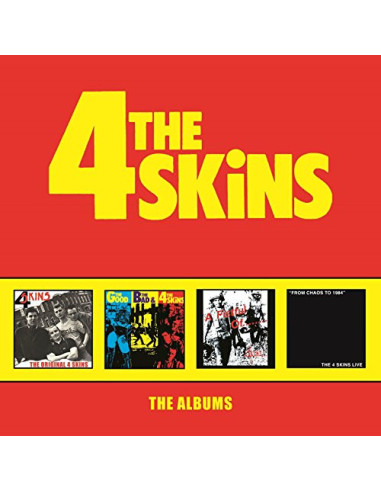 4 Skins - The Albums (4Cd Clamshell Boxset) - (CD)