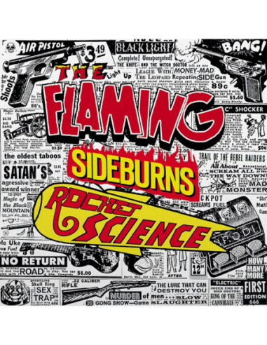 Flaming Sideburns - Rocket Science (Original Artyfacts From The Psychedelic Era 1996-1999) - (CD)