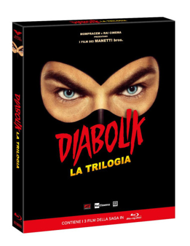 Diabolik - La Trilogia (3 Blu-Ray)