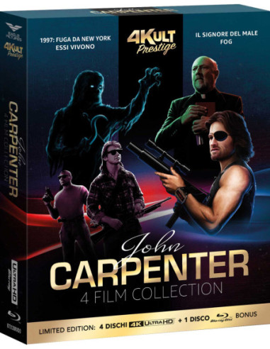 John Carpenter Collection (4 4K Ultra Hd/Blu-Ray Hd)