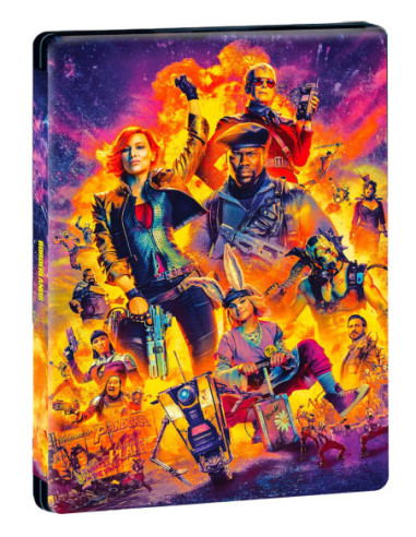 Borderlands (Steelbook Variant 1 Cast) (4K Ultra Hd/Blu-Ray Hd)