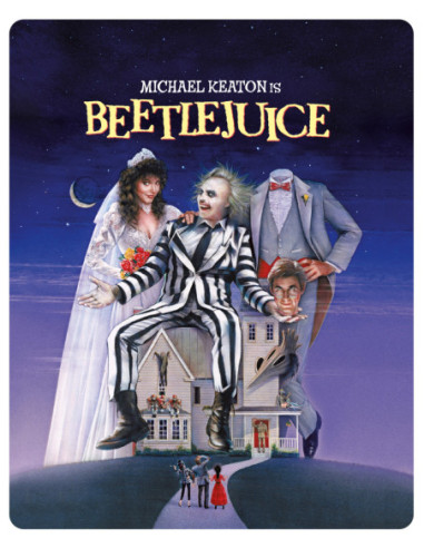 Beetlejuice - Spiritello Porcello (1988) (Steelbook) (Blu-Ray 4K Ultra Hd/Blu-Ray)