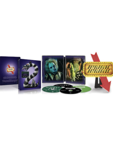 Beetlejuice / Beetlejuice Beetlejuice (Steelbook) (2 4K Ultra Hd)