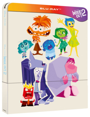 Inside Out 2 (Steelbook)  (Blu-Ray)