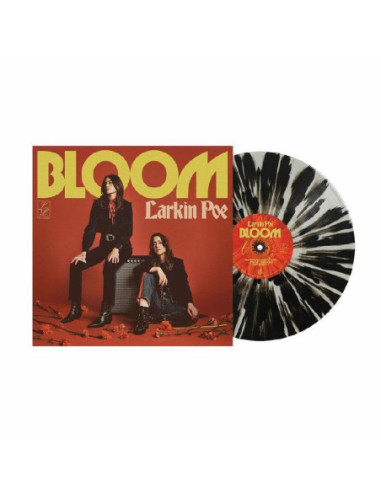 Larkin Poe - Bloom  (Black and White Splatter Vinyl)