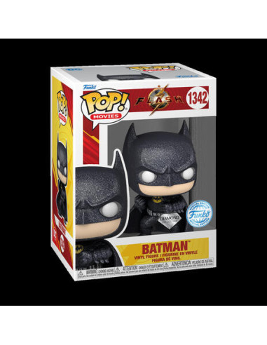 Dc Comics: Funko Pop! Movies: The Flash - Batman (Dglt)  (Vinyl Figure 1342)