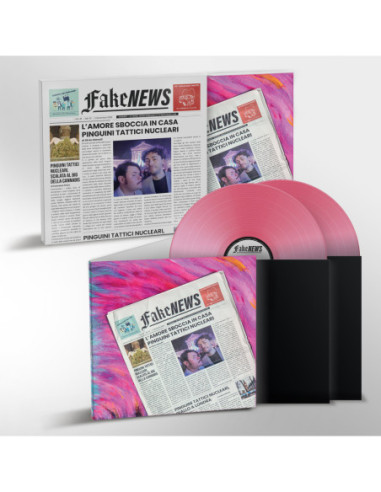 Pinguini Tattici Nucleari - Fake News 2 Lp Rosa (Love Story)