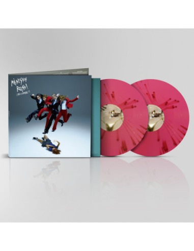 Maneskin - Rush! (Are U Coming?) - 2Lp Pink Red Splatter