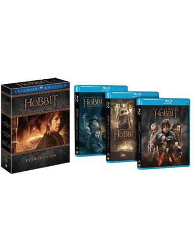 Hobbit (The) - Trilogia Extended Rimasterizzata (9 Blu-Ray)