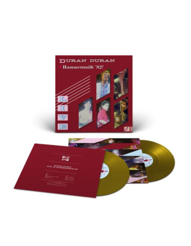 Duran Duran - Live At Hammersmith '82! (2 X 12p Vinyl Gold Limited Edt.) (Black Friday 2022)