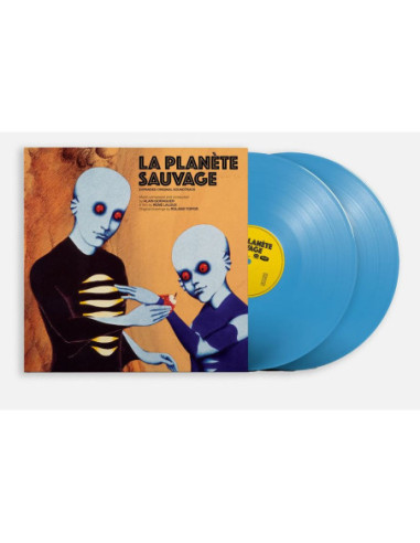 O. S. T. -La Planete Sauvage( Goraguer Alain) - La Planete Sauvage (Vinyl Blue + Booklet 28 Pg Gatefold Sleeve Deluxe Edt.)