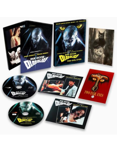 Due Occhi Diabolici (Deluxe Limited Edition) (Blu-Ray-Cd-Postcards)