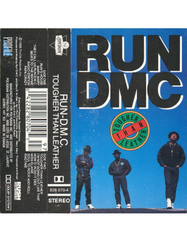 Run- D.M.C. - Tougher Than Leather (180 Gram Black and White Stripe)