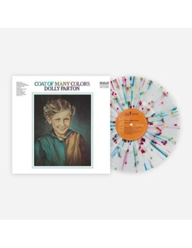 Parton Dolly - Coat Of Many Colors180 Gram / Rainbow Splatter