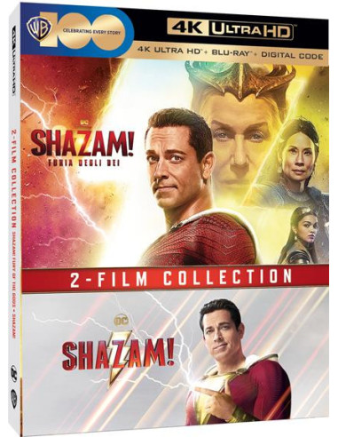 Shazam! / Shazam! 2 - Furia Degli Dei (2 4K Ultra Hd+2 Blu-Ray)