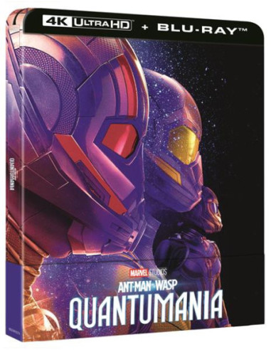 Ant-Man And The Wasp: Quantumania (Steelbook) (Blu-Ray 4K Ultra Hd+Blu-Ray Hd+Card)