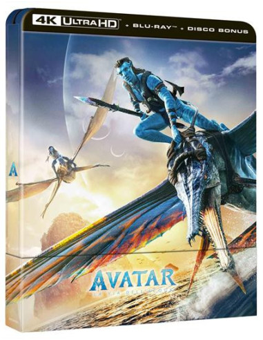 Avatar - La Via Dell'Acqua (Steelbook) (4K Ultra Hd-Blu-Ray-Ocard)