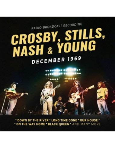 Crosby, Stills, Nash - December 1969 - Yellow Vinyl