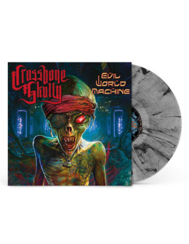 Crossbone Skully - Evil World Machine - Black Smoke Vinyl