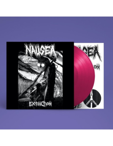 Nausea - Extinction - Pink Vinyl