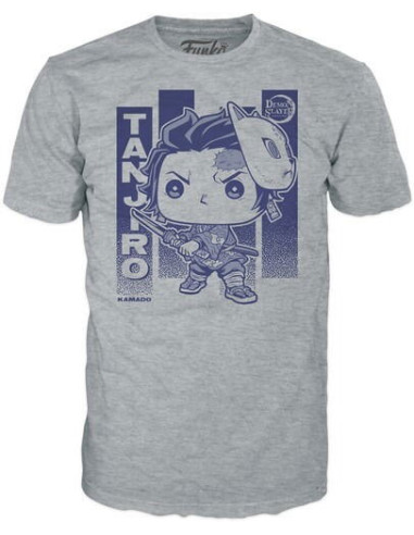 Demon Slayer: Funko Boxed Tee - Tanjiro With Wisteria (Tg. M)