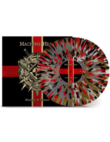 Machine Head - Bloodstone and Diamonds (Clear Black Red Gold Splatter Coloured) (10th Anniversary Edition) (2LP)