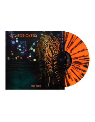 Night Crickets Feat. - How It Ends (?) - Tiger Stripe Vinyl