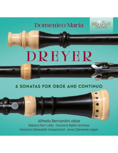 Dreyer Domenico Maria - 6 Sonatas For Oboe And Continuo - (CD)