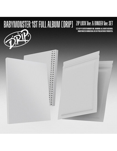 Babymonster - 1St Full Album Zip Lock Ver./Binder Version - (CD)