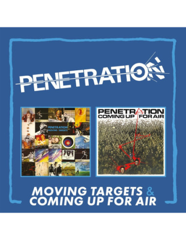 Penetration - Moving Targets/Coming Up For Air - Expan - (CD)