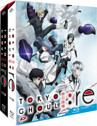 Tokyo Ghoul: Re - Stagione 03 Bundle Box 01-02 (Eps 01-24) (6 Blu-Ray) (Ed. Limitata)