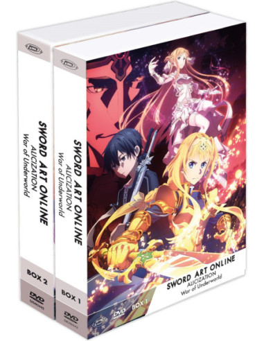 Sword Art Online Alicization War Of Underworld - Bundle Ltd Box n.01-02 (Eps 01-23) (6 Dvd)