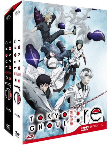 Tokyo Ghoul: Re - Bundle Stagione 03 Box 01-02 (Eps 01-24) (6 Dvd) (Ed. Limitata)