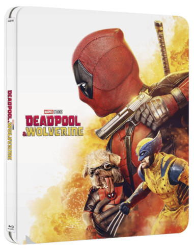 Deadpool and Wolverine (Ltd Steelbook 01 - Deadpool) (4K Ultra Hd/Blu-Ray Hd)